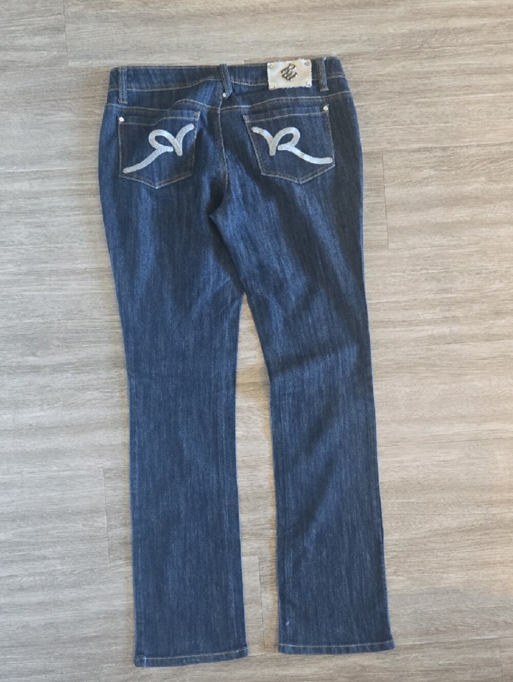 Rocawear Women's Dark Blue Flare Jeans